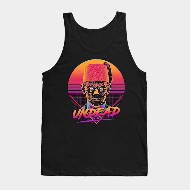 Retro Undead Tank Top by ddjvigo